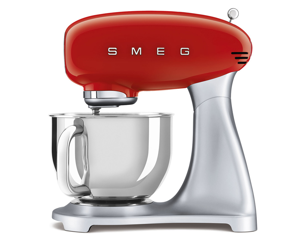 Εικόνα Κουζινομηχανή Smeg SMF02RDEU με ισχύ 800W, 10 ταχύτητες και χωρητικότητα μπολ 4.8L